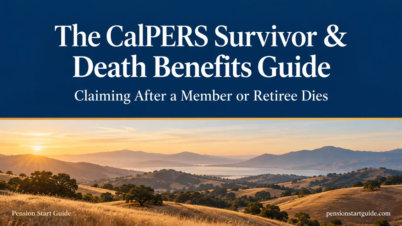 CalPERS Survivor Benefits Guide — Claim After a Member or Retiree Dies
