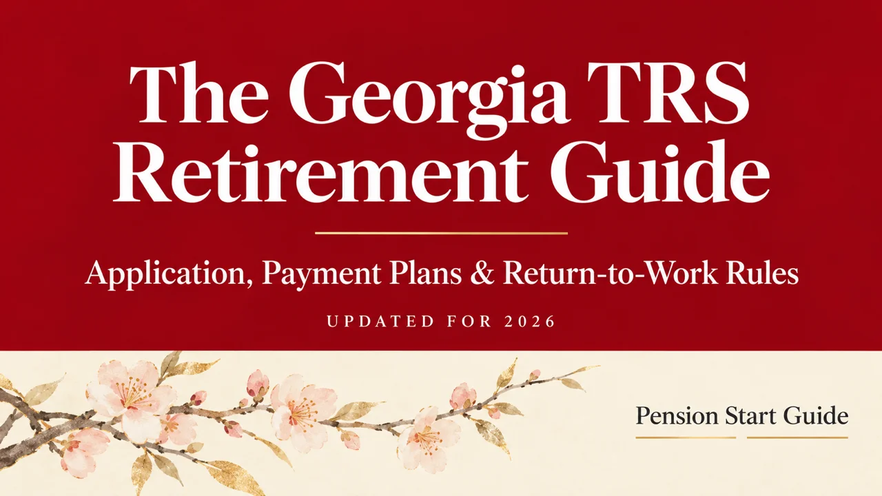 Georgia TRS Retirement Guide — Payment Plans, Application & Return to Work