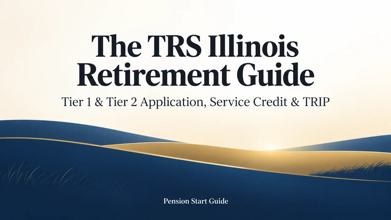 TRS Illinois Retirement Guide — Tier 1 & Tier 2, Step by Step