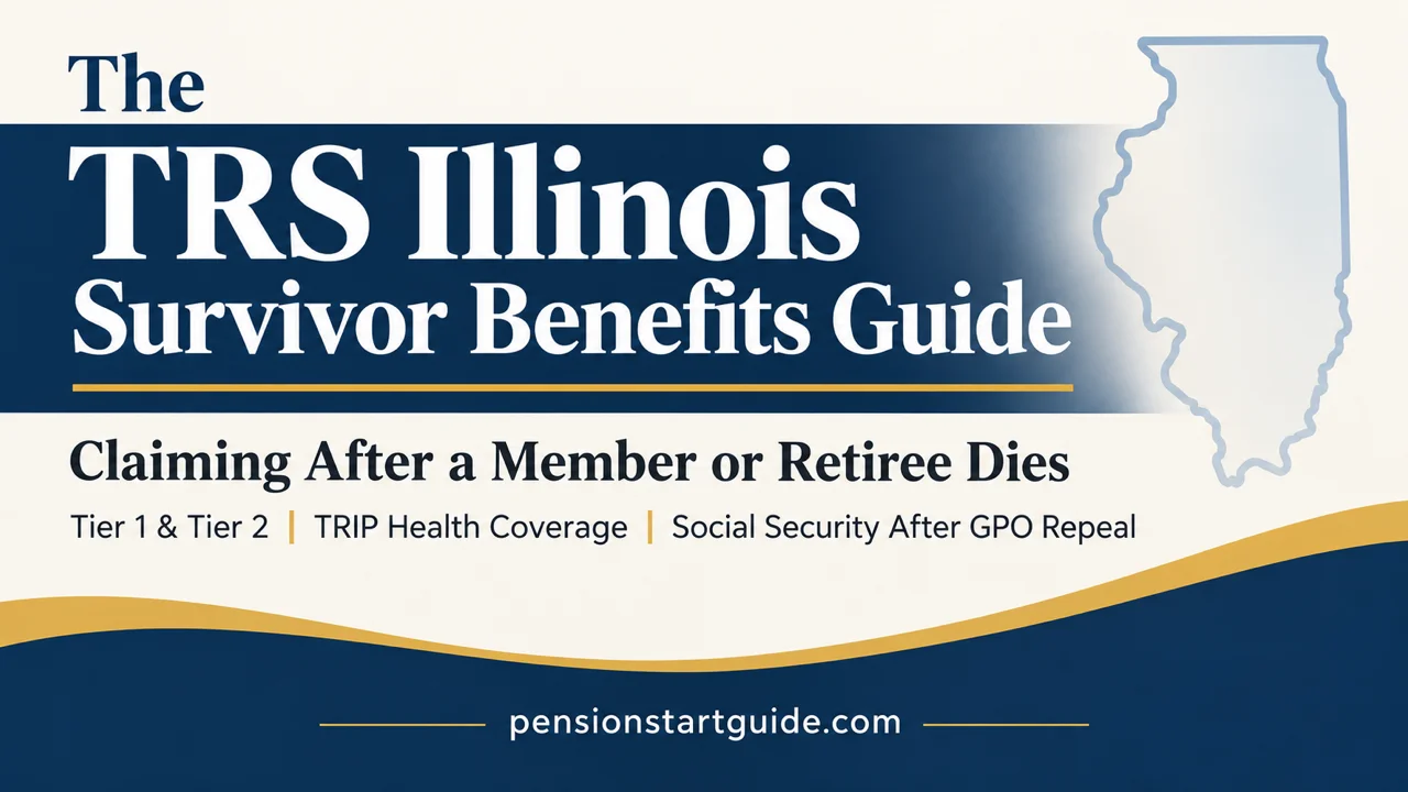 Illinois TRS Survivor Benefits — Claim the Pension After a Teacher Dies