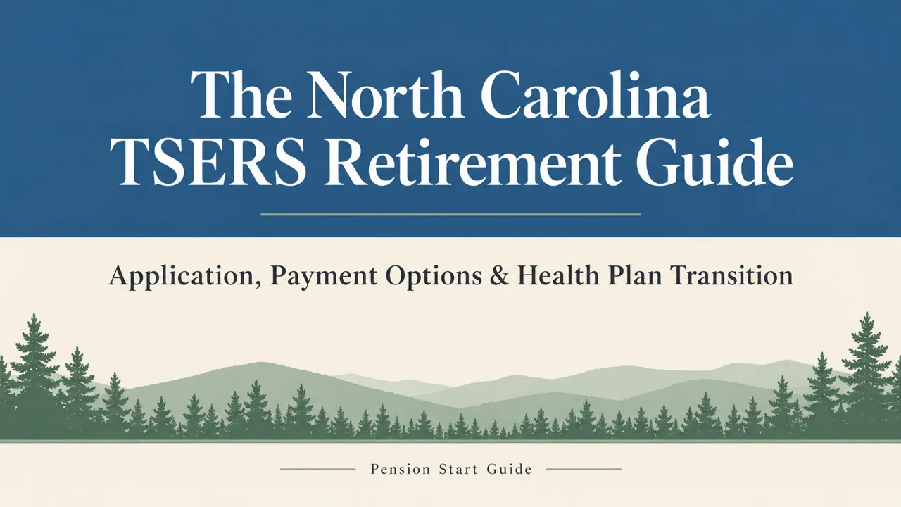 NC TSERS Retirement Guide — Payment Options, ORBIT Application & Health Plan