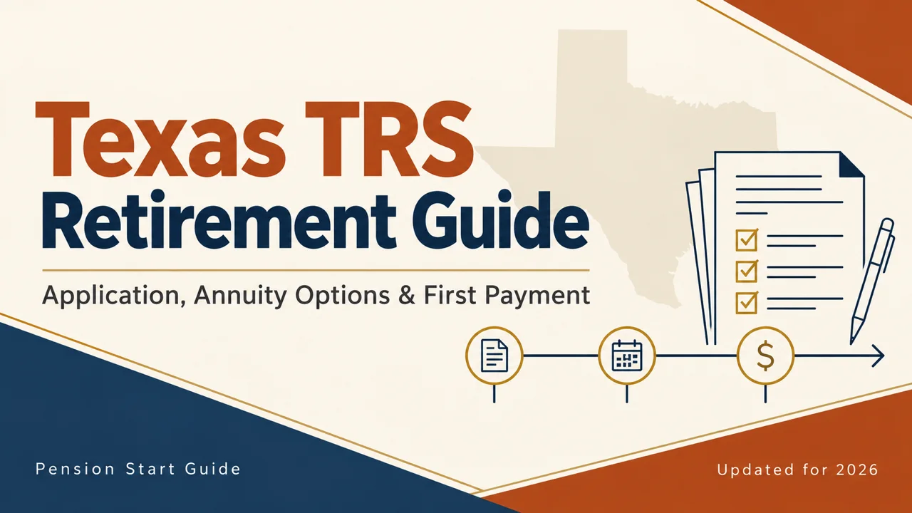 Texas TRS Retirement Guide — Rule of 80, Annuity Options & First Check